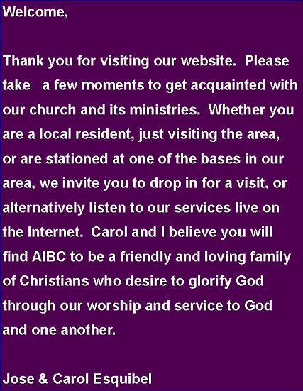 Welcome New Web Page9